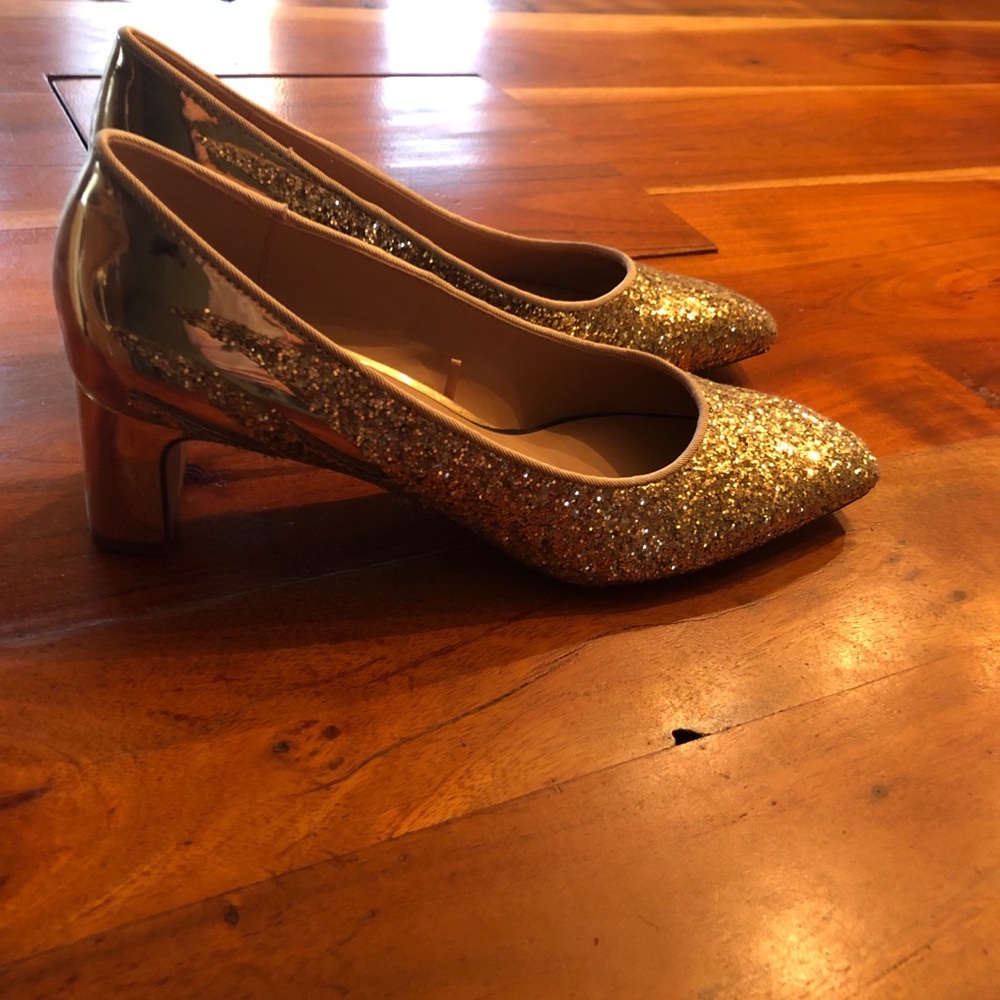 Zara sequins high heel